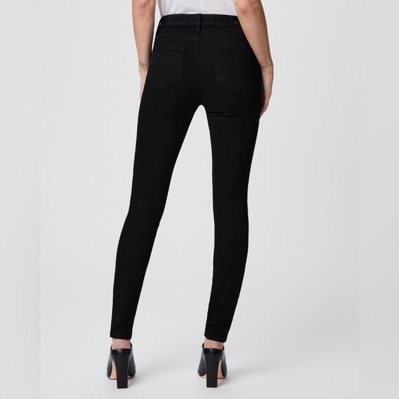 Paige Hoxton Ultra Skinny Jeans in Black Shadow - Picture 3 of 12
